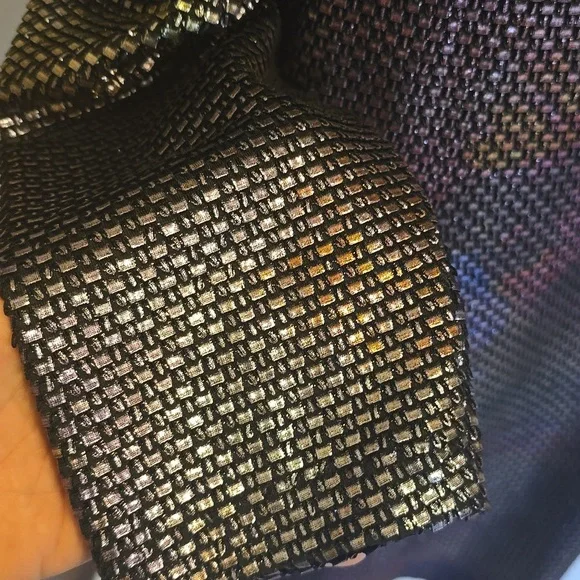 Free People Shimmery Sheath Dress with Bateau Neckline Sz S - Picture 8 of 10